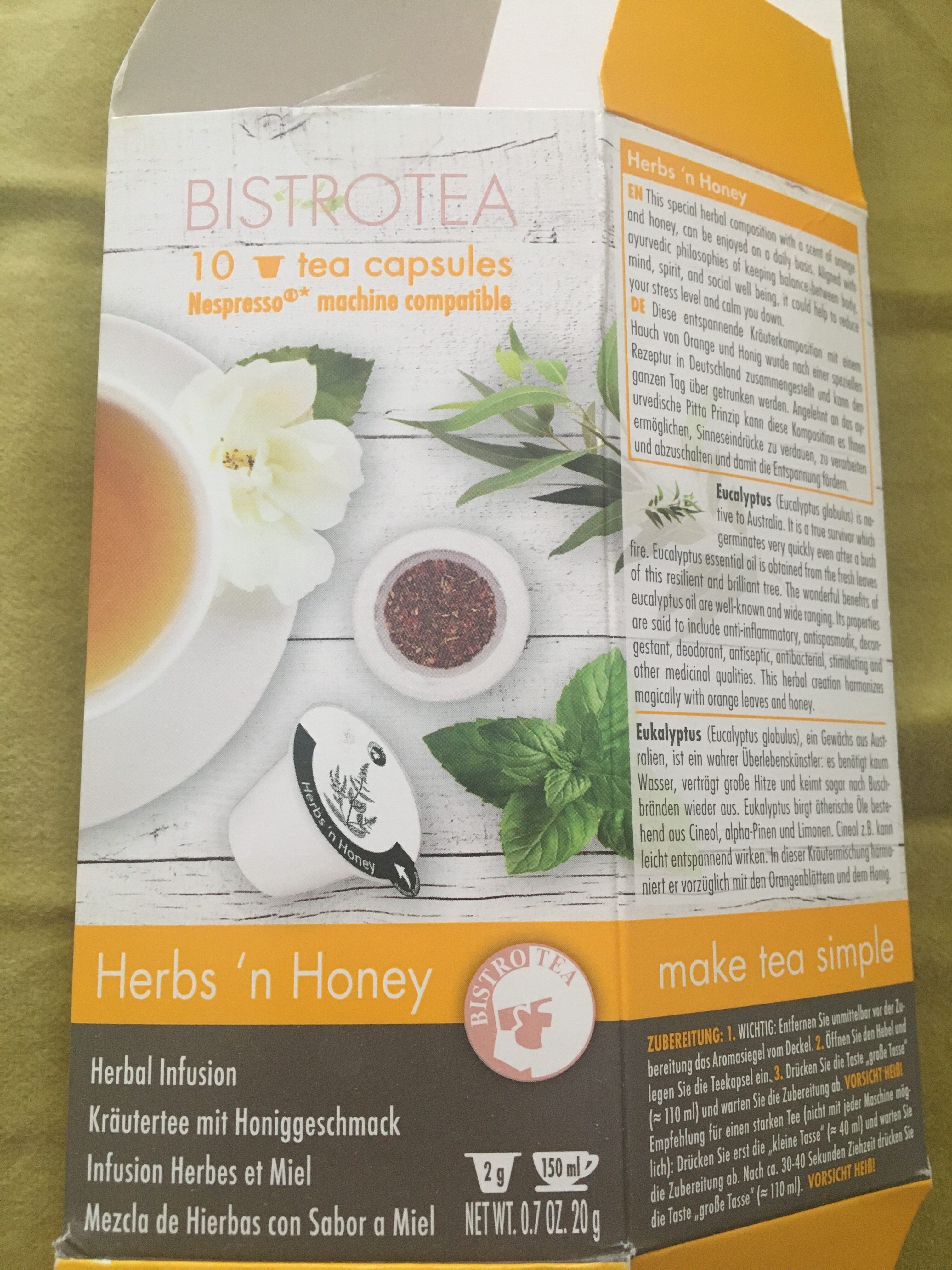 Bistro tea - Produit