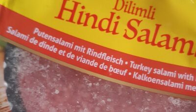 Salami de dinde et de viande de bœuf - Produit