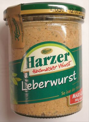 Leberwurst im Glas - Produkt