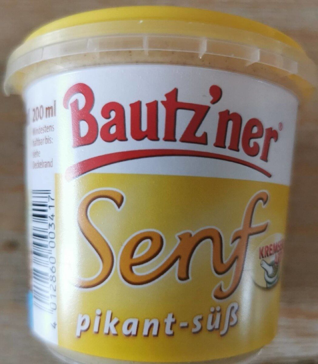 Bautz'ner Senf pikant-süß - Produkt