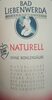 Mineralwasser Naturell - Produkt