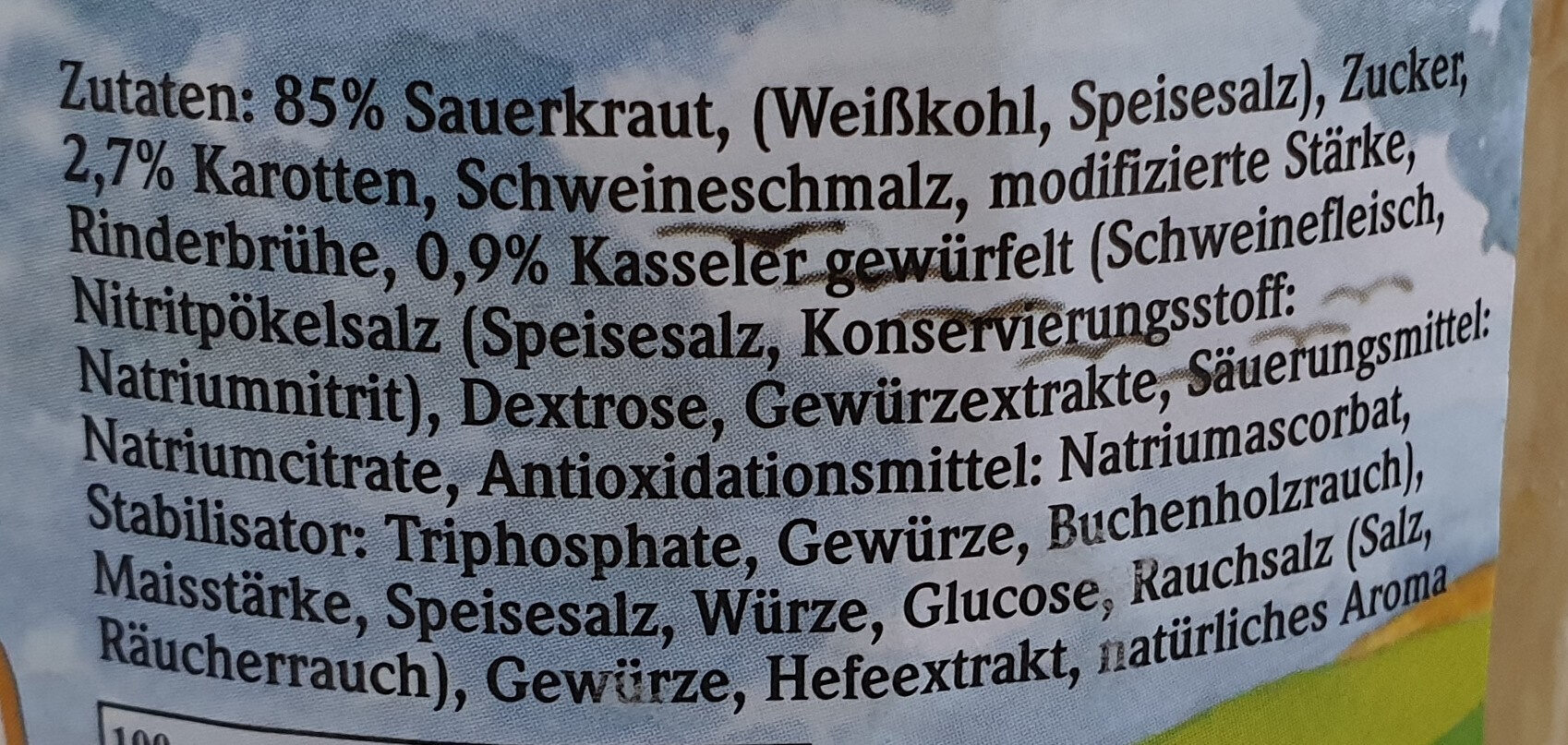 Schlachtekraut - Ingredients - de