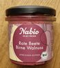 Nabio Bio Rote Beete-Aufstrich mit Birne und Walnuss - Produkt