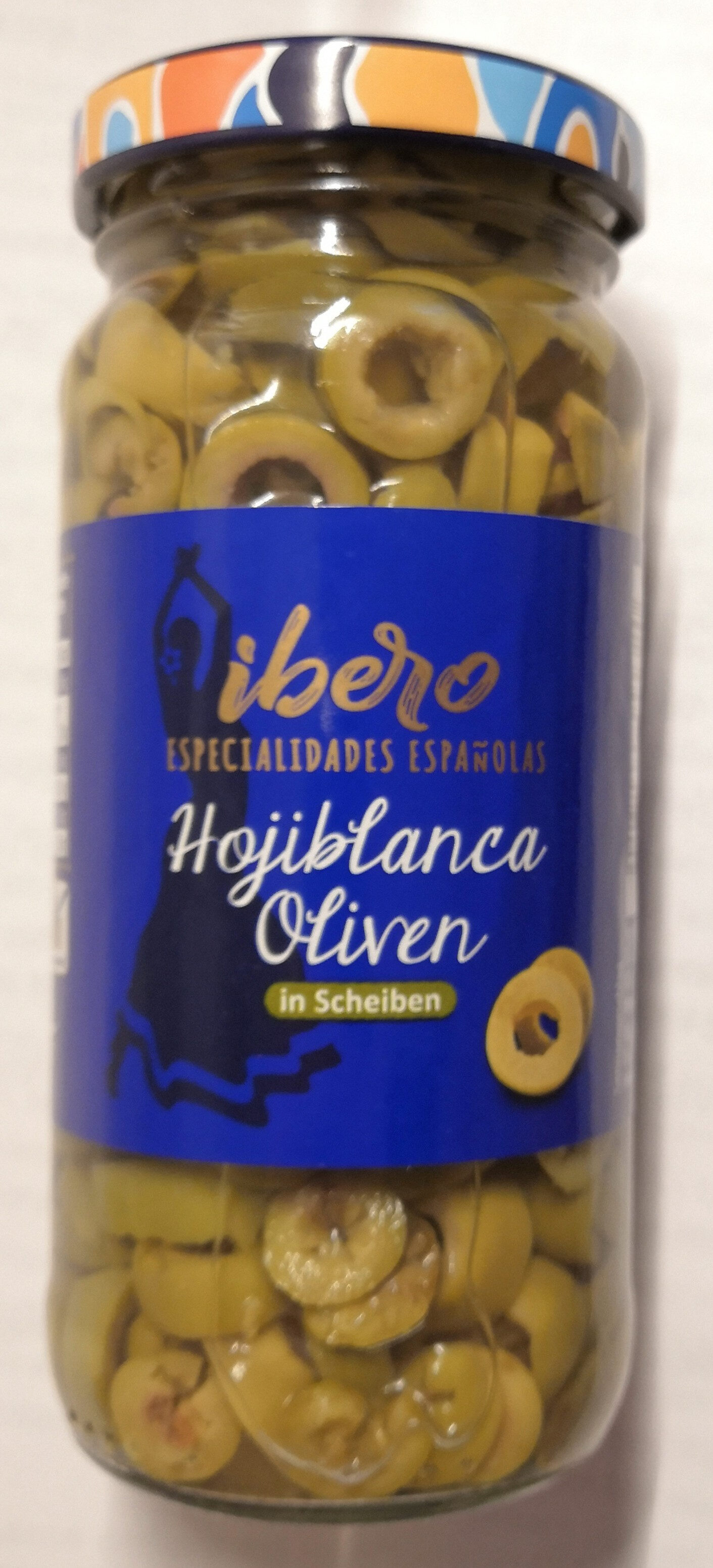 Hojiblanca Oliven in Scheiben - Produkt