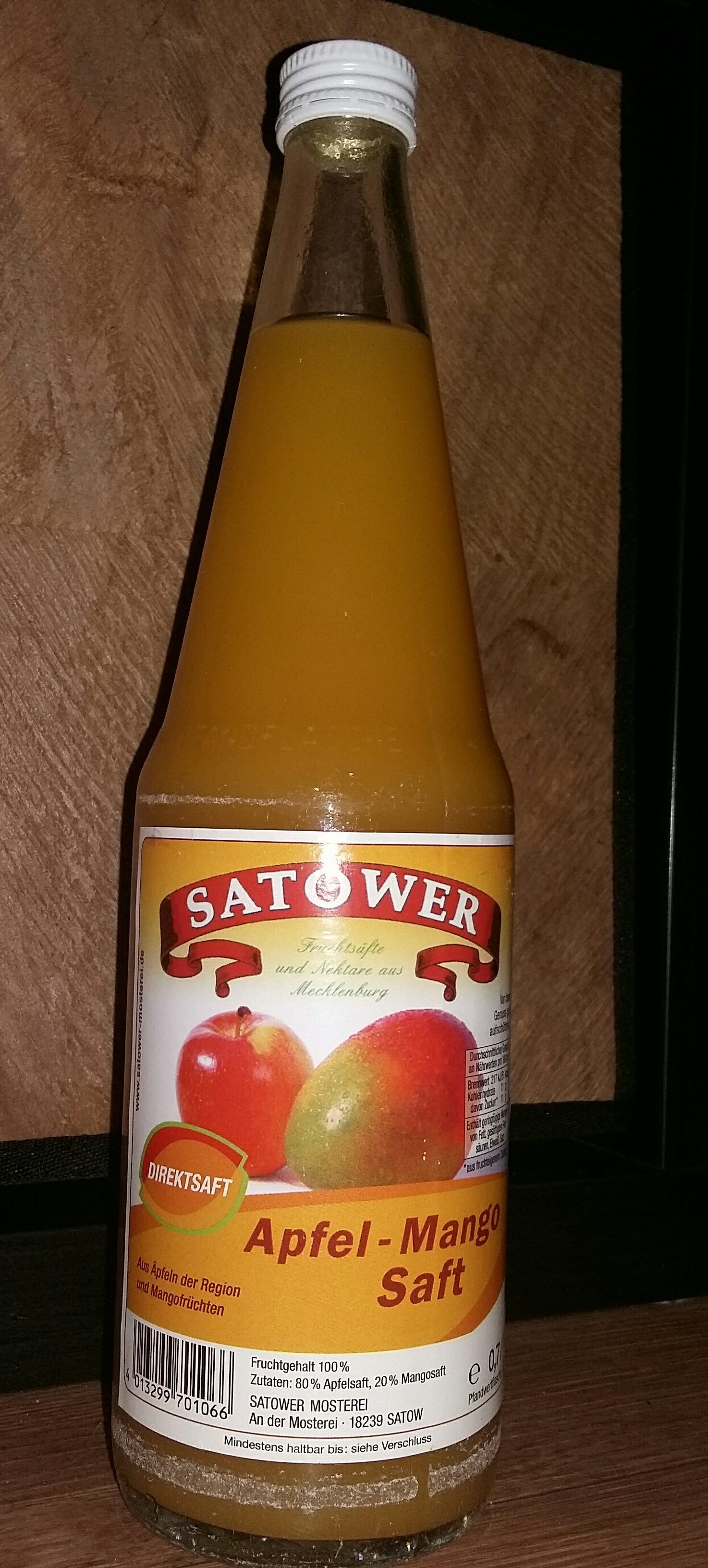 Satower Apfel-Mango-Saft - Produkt