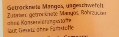 Mangos - Zutaten