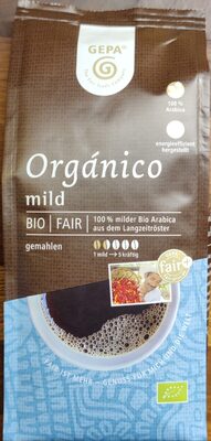 Bio Orgánico mild gemahlen - Produkt