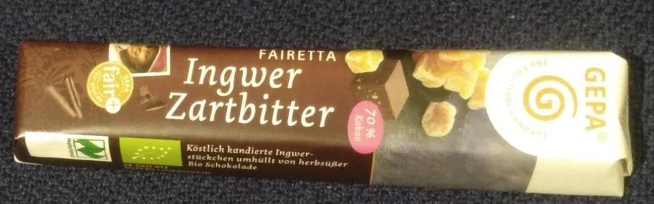 Ingwer Zartbitter - Produkt