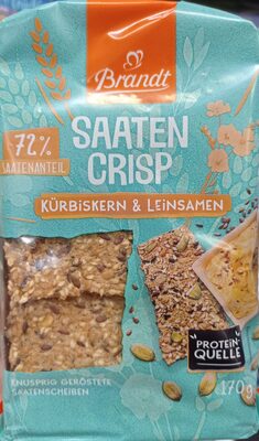 Saaten Crisp Kürbiskern & Leinsamen - Product - de