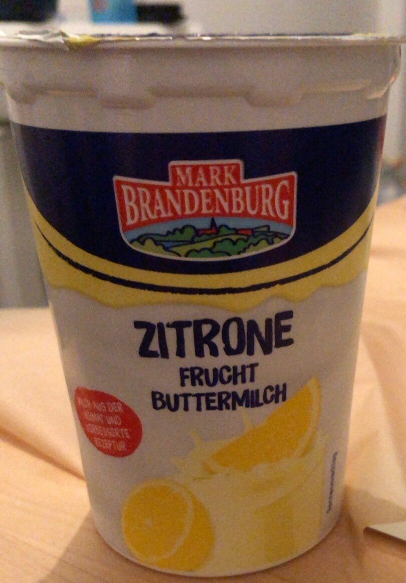 Zitrone Buttermilch - Produkt