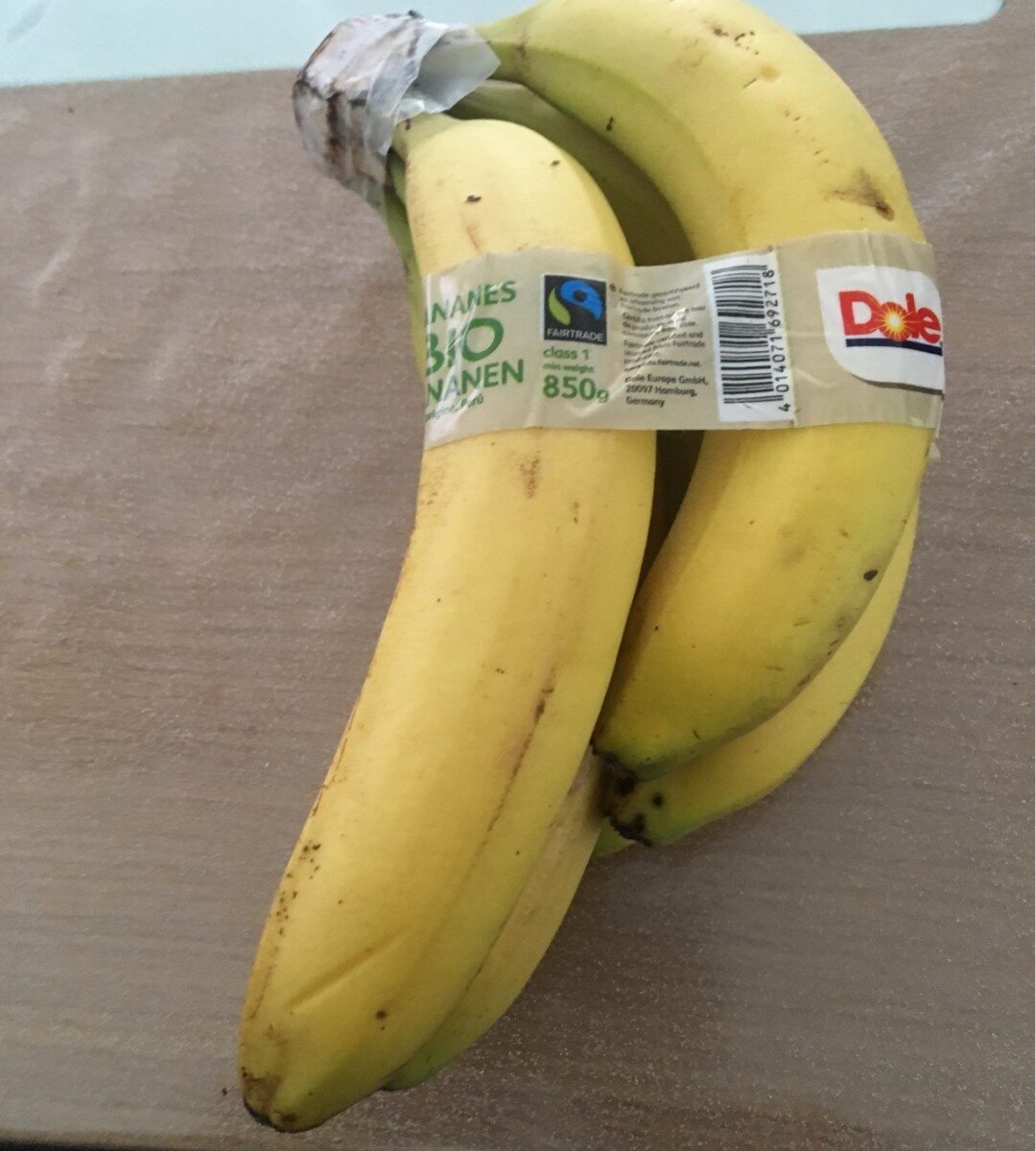 Banane bio - Ingrédients