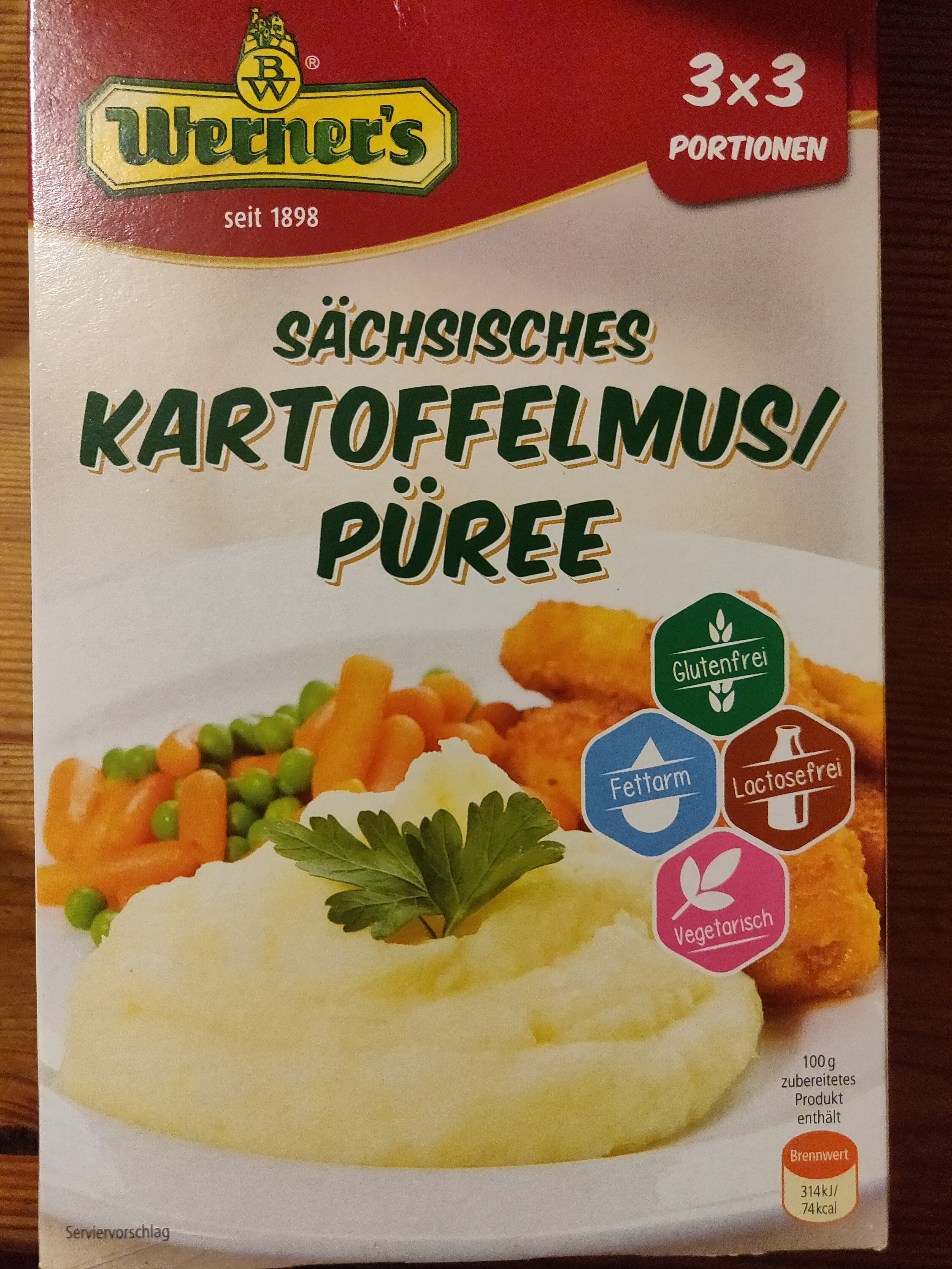 Sächsische Kartoffelmus/Püree - Produkt