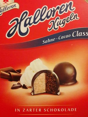 Halloren Original Halloren Kugeln Sahne cacao Classic - Product - fr