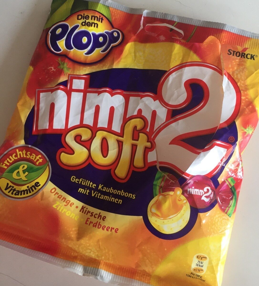 Nimm 2 Soft orange zitron - Produkt - nl