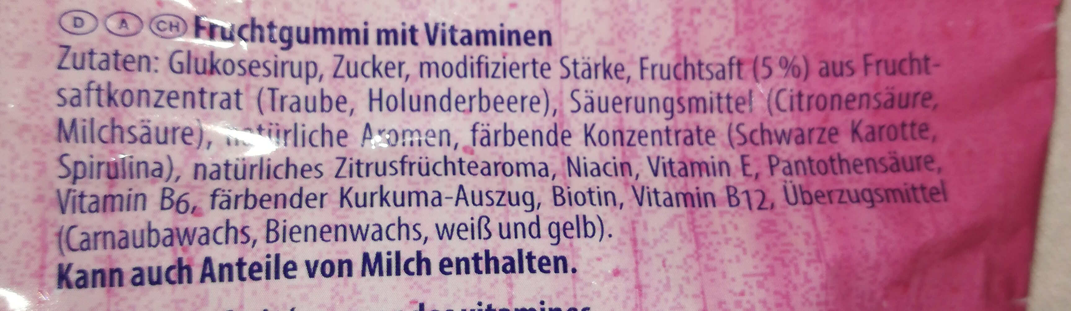 Lachgummi Märchen Prinzen - Ingredients - de
