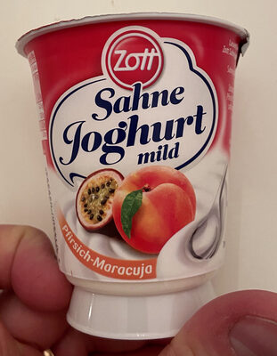 Sahne Joghurt mild, Pfirsich Maracuja - Produkt - de