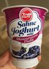 Sahne Joghurt Mascarpone Heidelbeer - Produkt