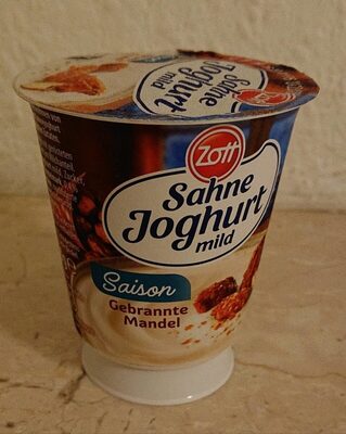 Sahne Yogurt mild Gebrannte Mandel - Product - de