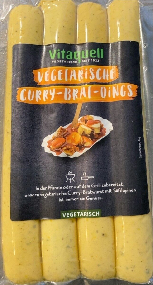 Vegetarische Curry Brat Dings - Product - de