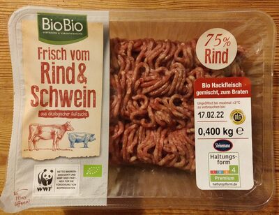 Bio Hackfleisch gemischt - Product - de