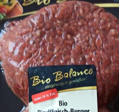 Bio Rindfleisch-Burger mit Bio Gemüsezubereitung - Produkt