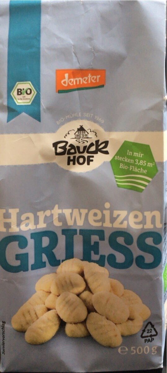 Hartweizen Griess - Produkt - en