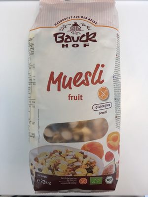 Muesli Con Frutas Sin Gluten Bio - Produit