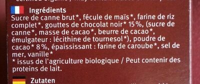 Brownies - Ingrediënten - fr