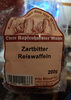 Zartbitter Reiswaffeln - Product