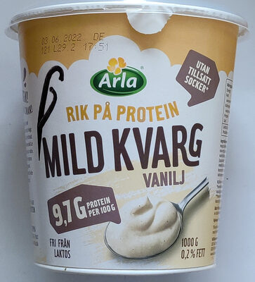Mild Kvarg - Vanilj - Product - sv