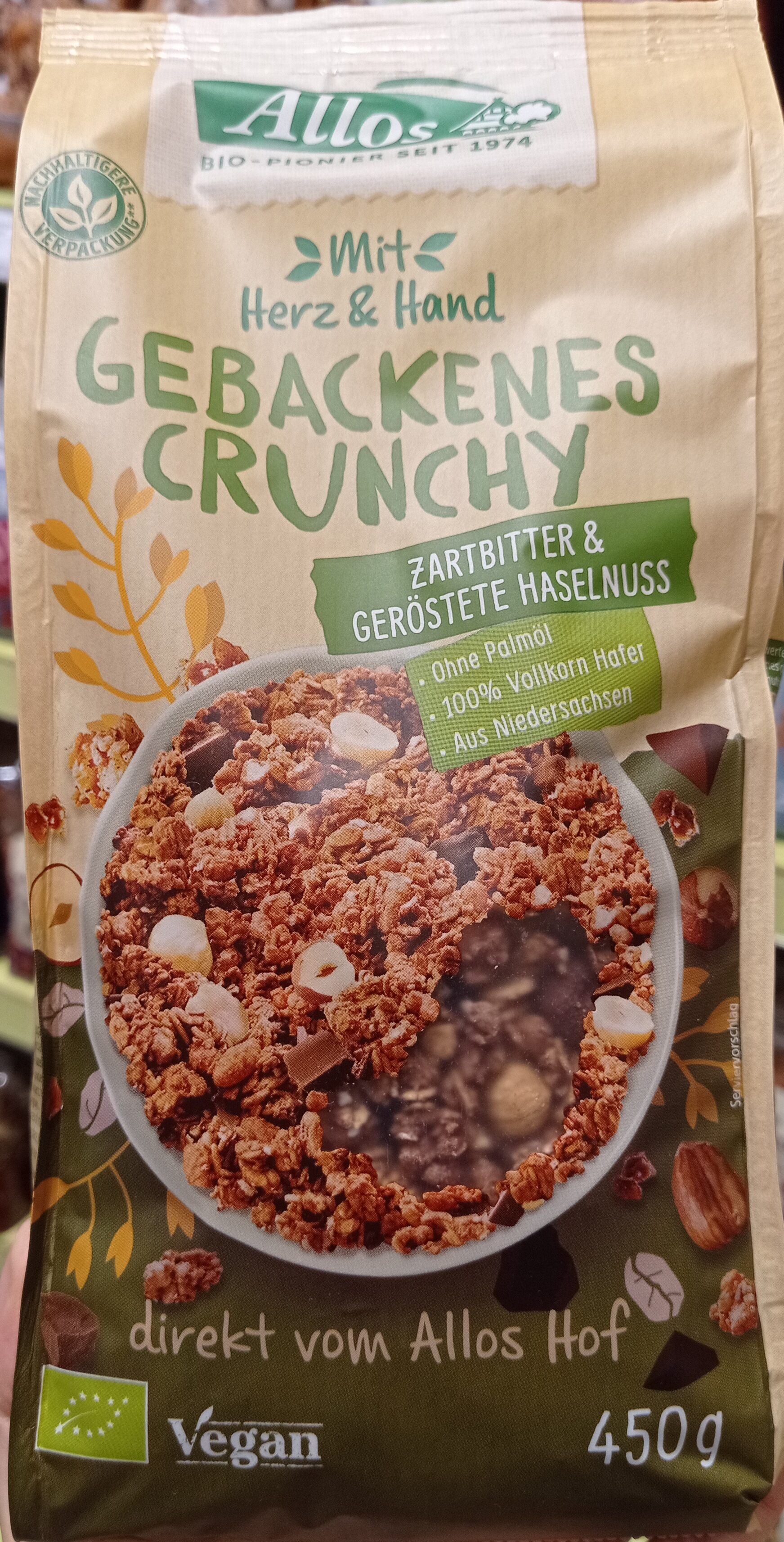 Gebackenes Crunchy Zarbitter & Haselnuss - Produkt