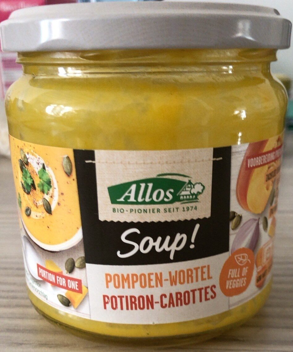 Soupe potiron carotte - Produit