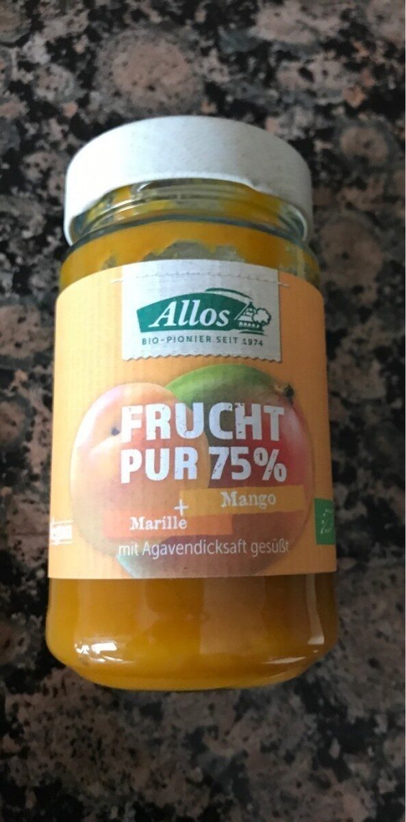 Frucht Pur 75% Marille + Mango - Produit