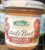 Allos Auf´s Brot Paprika Chili, 140 GR Glas - Produit