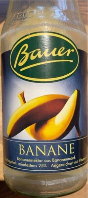 Banane - Bananennektar aus Bananenmark - Produkt