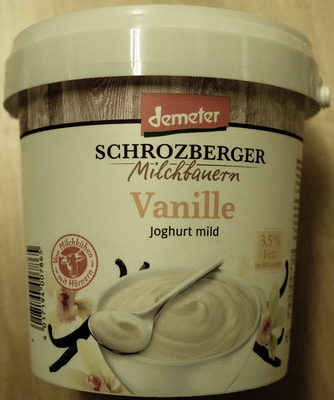 Joghurt mild Vanille - Prodotto - de