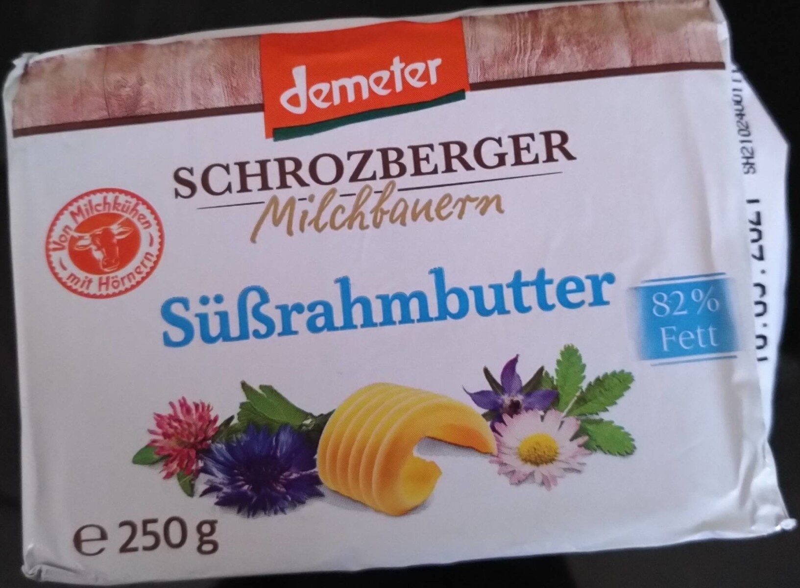 Süßrahmbutter Schrozberger milchbauern - Product - de