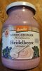 Heidelbeere Fruchtjoghurt mild - Produit