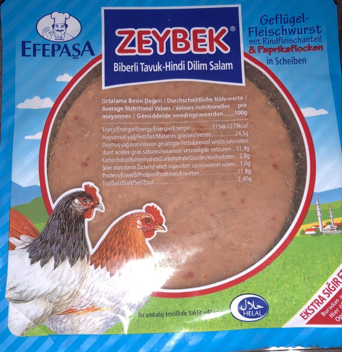 Zeybek Poultry Sausage With Flucky Paprika - Producto - en
