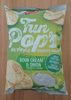 Fun Pop's Sour Cream & Onion Geschmack - Produkt
