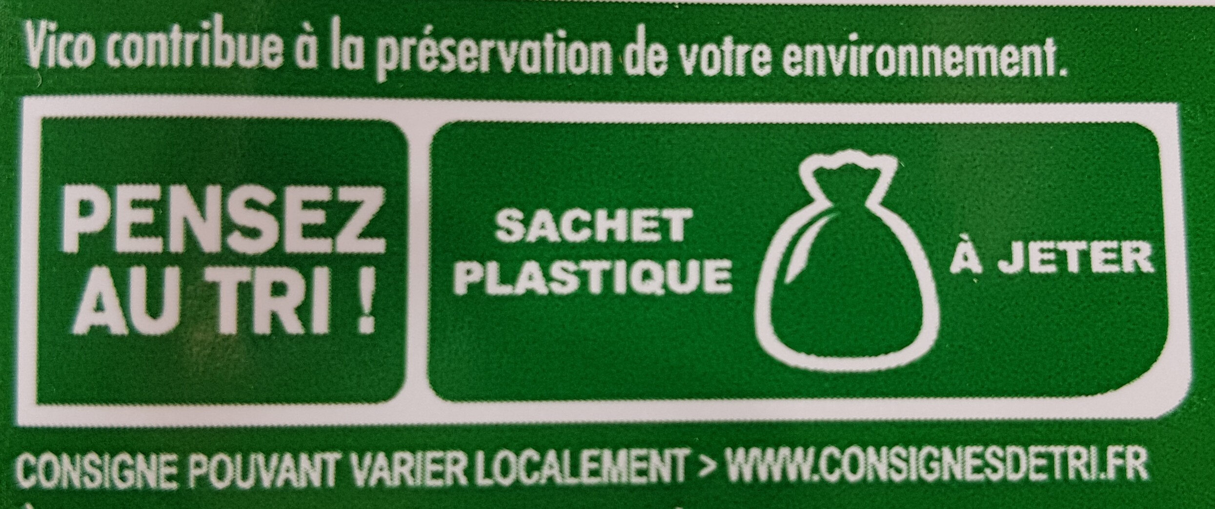 Apérifruits - L' Exotique - Recycling instructions and/or packaging information - fr