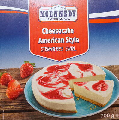 Cheesecake American Style Strawberry Swirl - Product - de