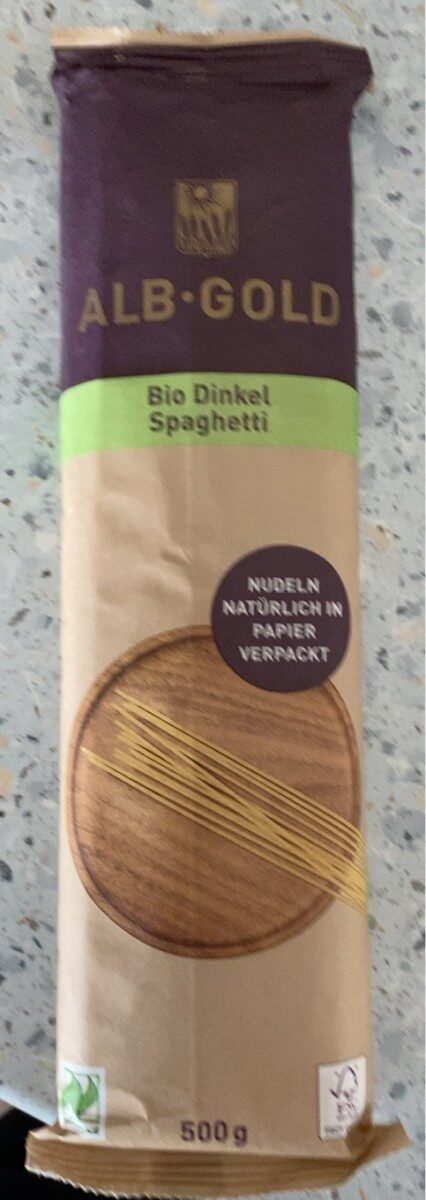 Bio Dinkel Spaghetti - Product - de