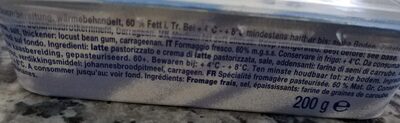 Karwendel Frischa Soft Cheese - Ingredients - de