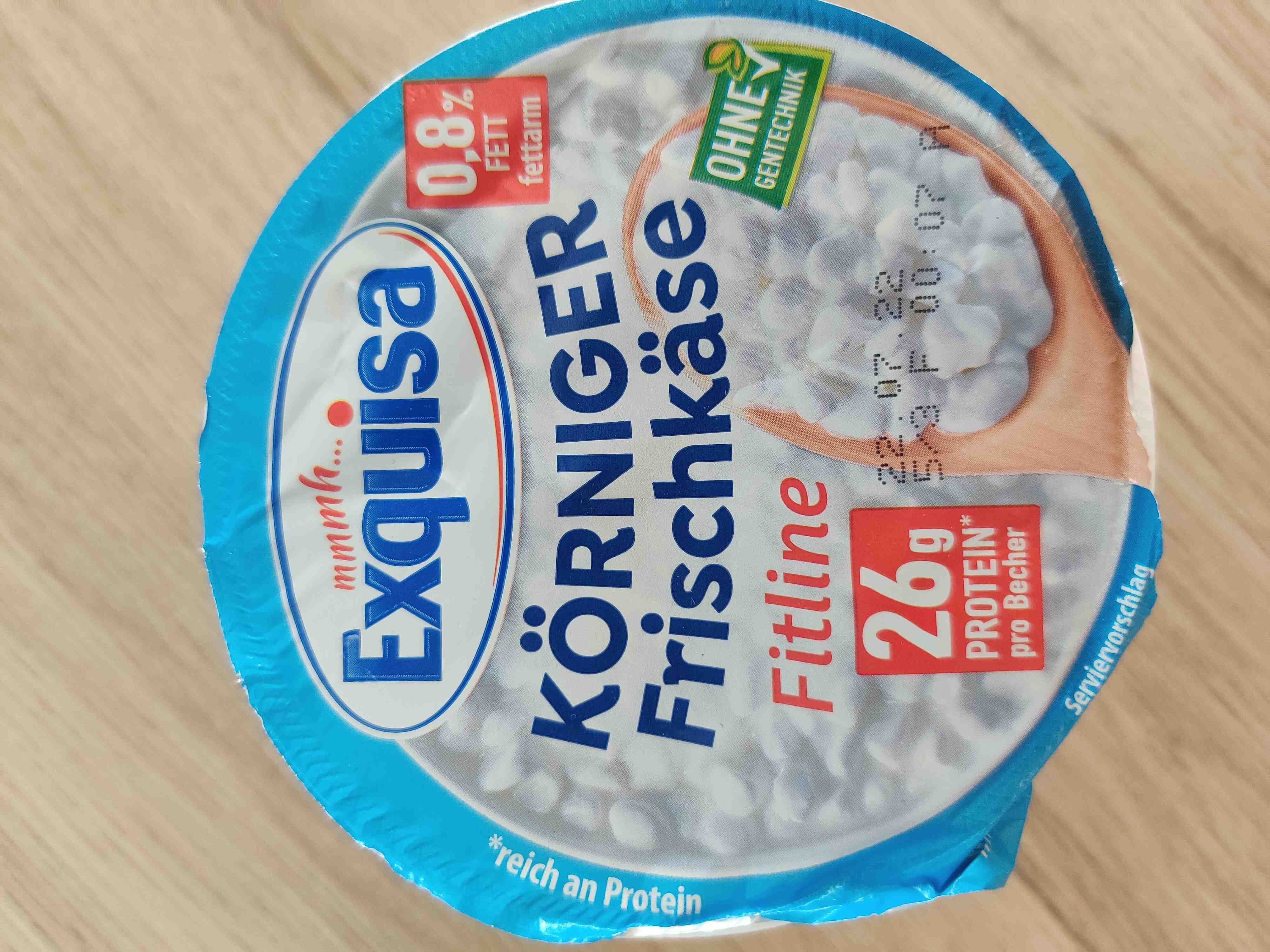 Körniger Frischkäse Fitline - Produkt - pl