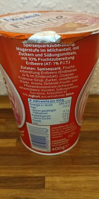 Fitline protein fraise - Ingredients
