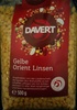 Gelbe Orient Linsen - Produit