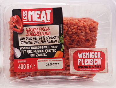 Hackfleisch-Zubereitung - Produkt
