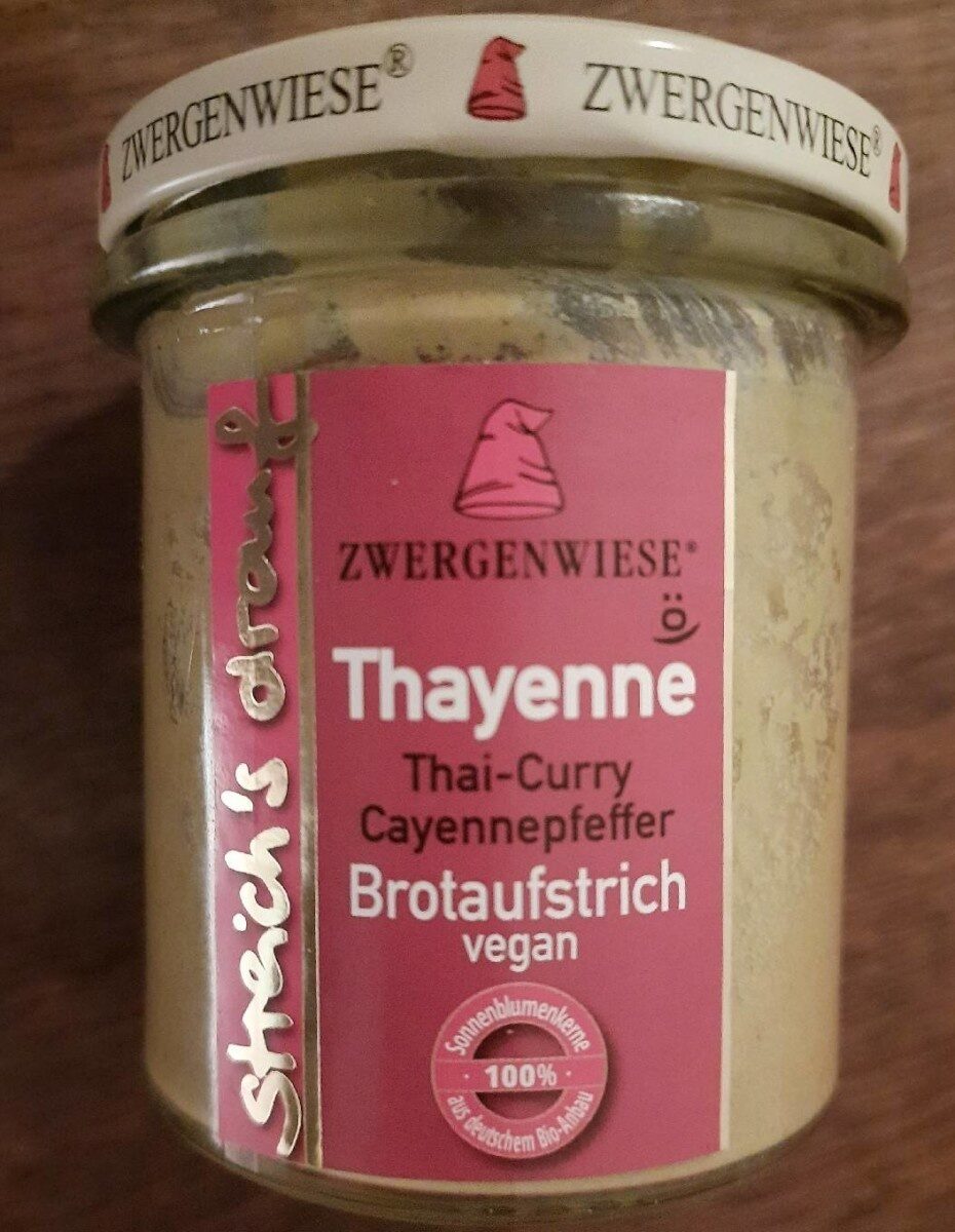 Brotaufstrich vegan Thayenne - Product - de