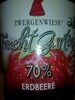 Erdbeer Fruchtgarten 70% Frucht - Produkt